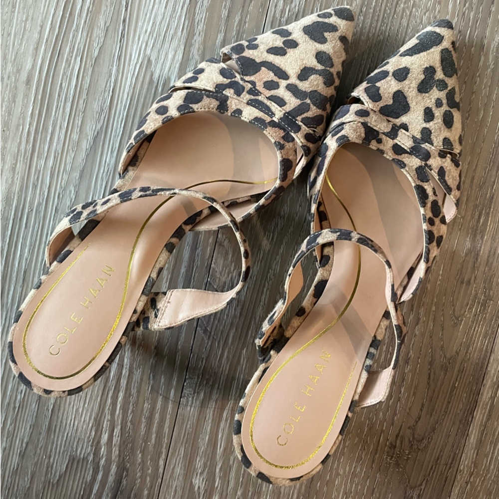 Cole Haan Leopard Print Heels